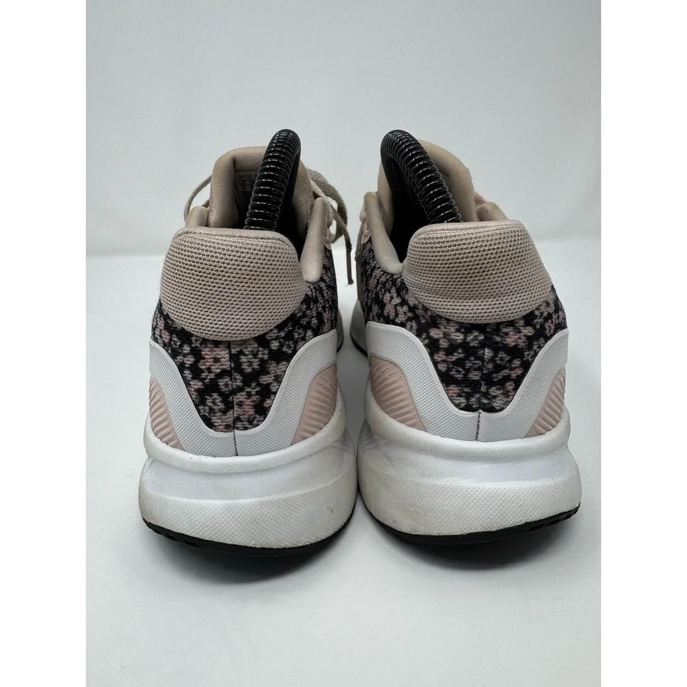 Adidas Women's Shoes Cloudfoam Light Pink Flower Print Size 5 Sneakers - Picture 6 of 9